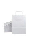 Pack x 50 - bolsa lisa 22x10x30 cm. BLANCO