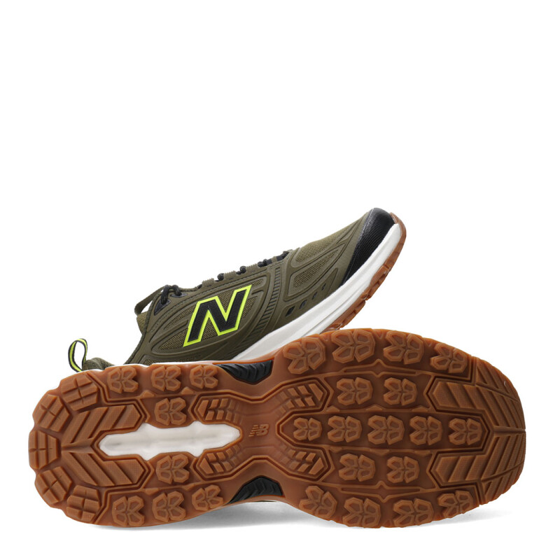 Championes de Hombre New Balance 410 Verde - Negro