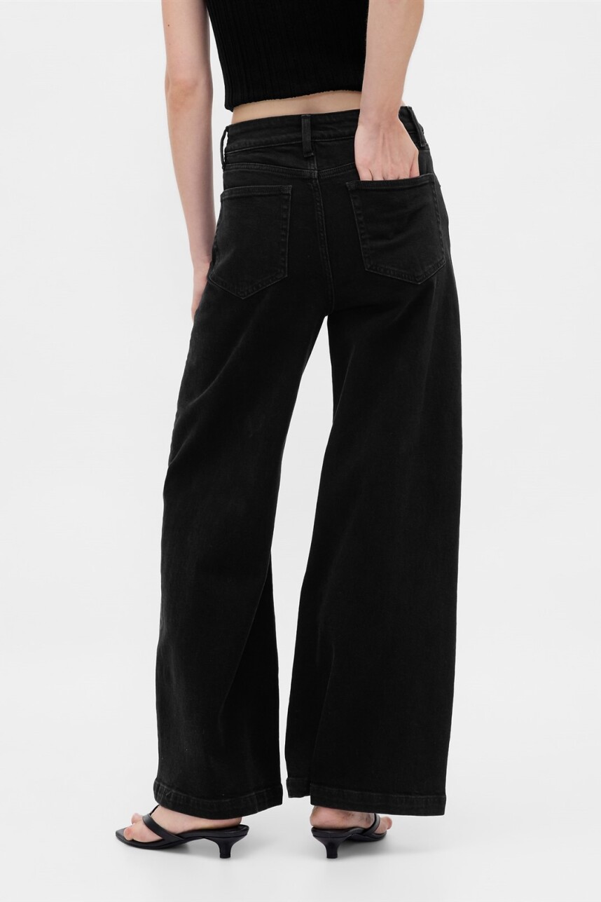 Jean Stride Mujer Black 22