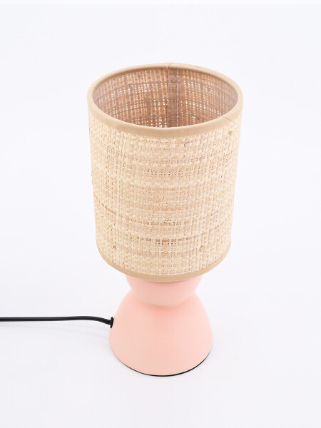 LAMPARA DECO AME ROSADO