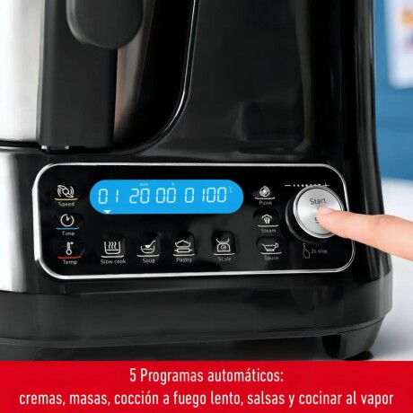 Robot De Cocina Moulinex | Compacta | 5 Programas | 32 Funciones | 3,6 Lts | Color Negro. Robot De Cocina Moulinex | Compacta | 5 Programas | 32 Funciones | 3,6 Lts | Color Negro.
