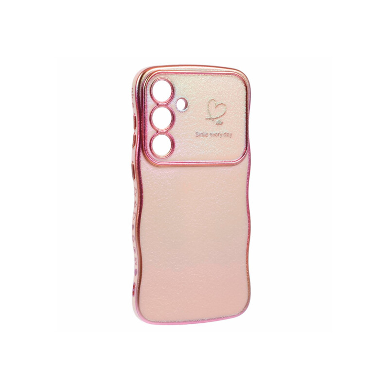 Protector para Samsung Galaxy S25 Plus tornasolado rosa Protector Para Samsung Galaxy S25 Plus Tornasolado Rosa