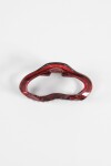 Broche nube rojo