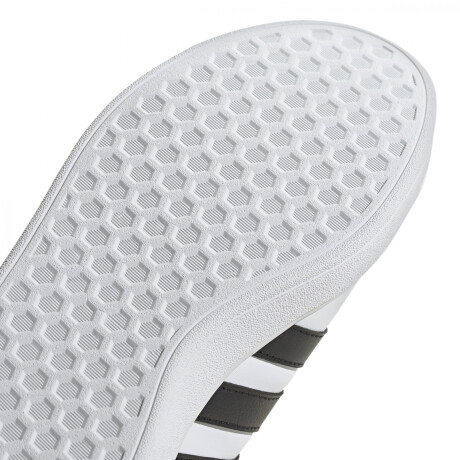 Championes de Hombre Adidas Grand Court Base 2.0 Blanco - Negro