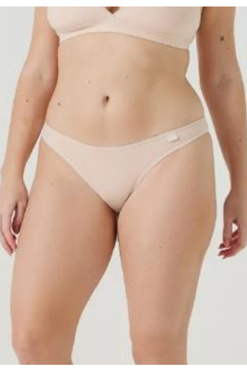 BIKINI VEDETINA ALGODÓN NUDE