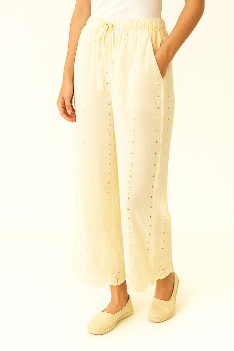 Pantalon Paz Crudo / Natural