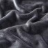 Frazada Manta Polar Con Corderito Acolchado 1 Plazas 200x150 Variante Color Gris
