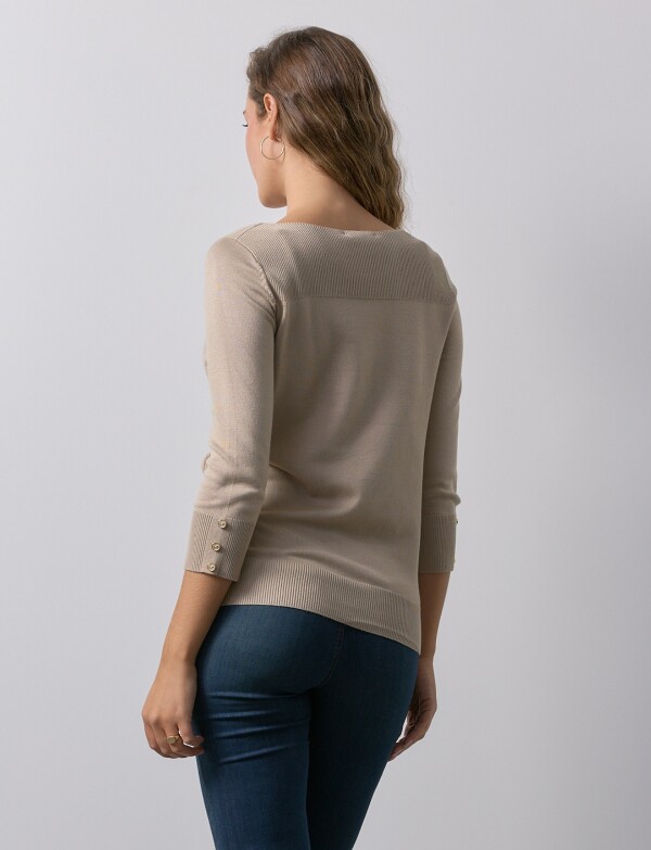 Buzo Ribs BEIGE
