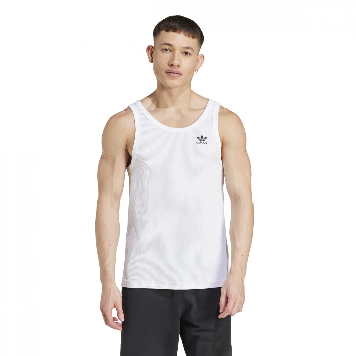 MUSCULOSA ADIDAS ESS TANK Hombre IY7366 - Blanco 
