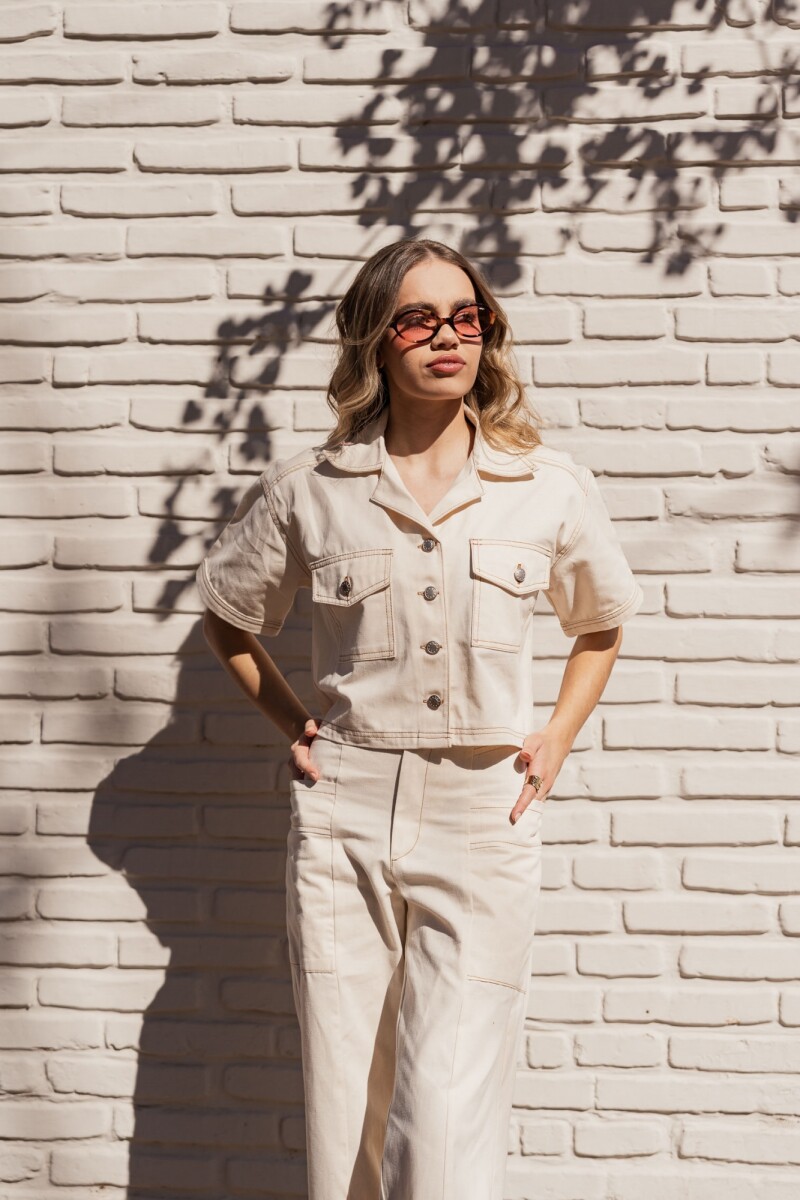 CAMISA ILSE AREIA 