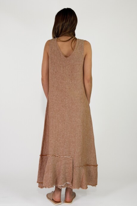 VESTIDO CAMILA Camel Claro