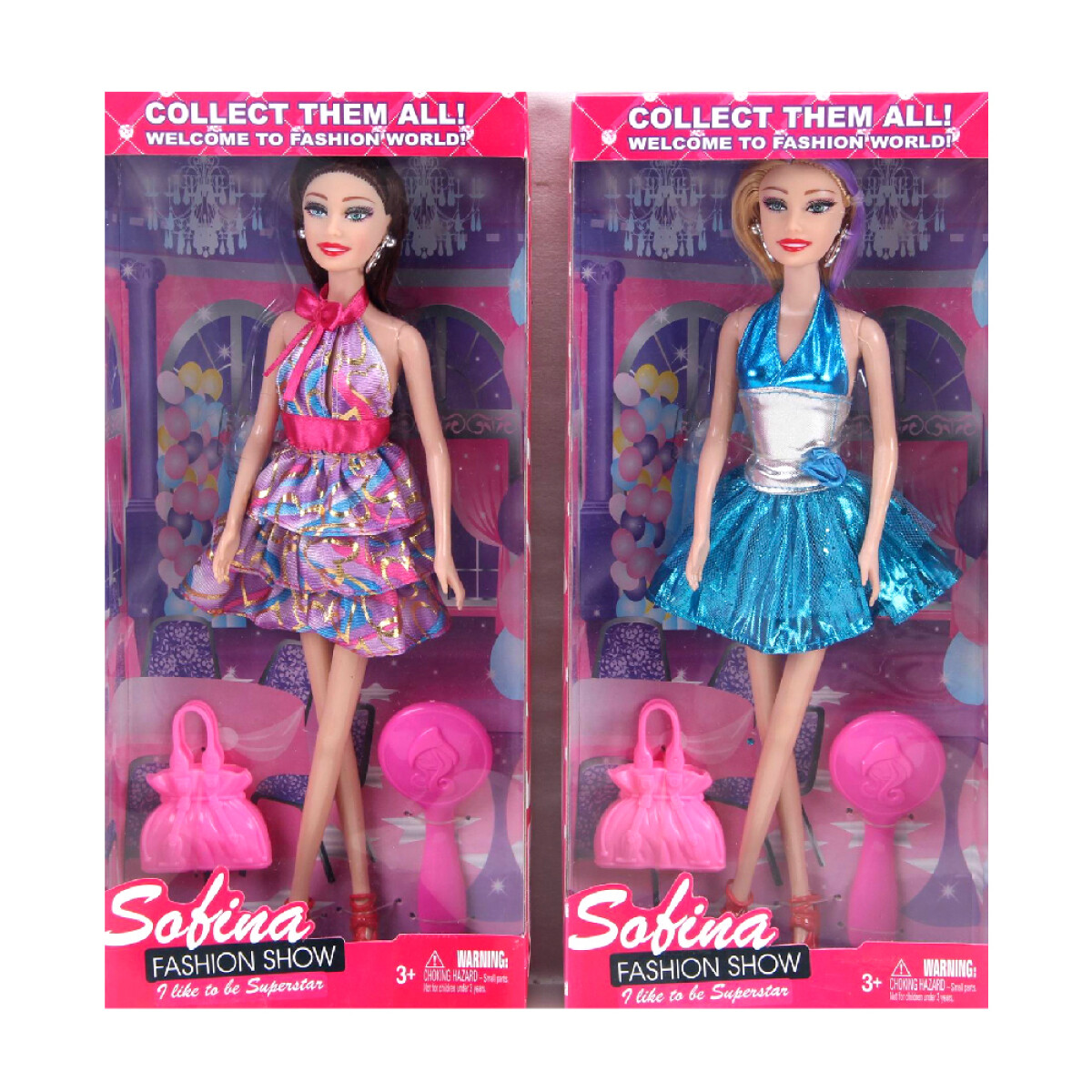 Muñeca Sofina Vestido Corto 