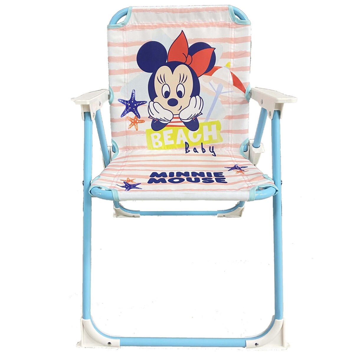 Silla plegable infantil para playa con diseños varios - Rosa 