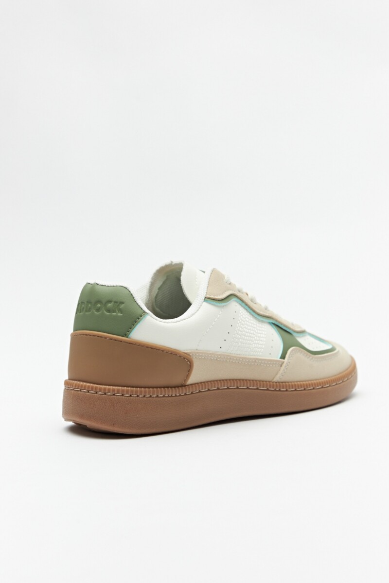 ZAPATILLA GOLETTA Verde Grisáceo