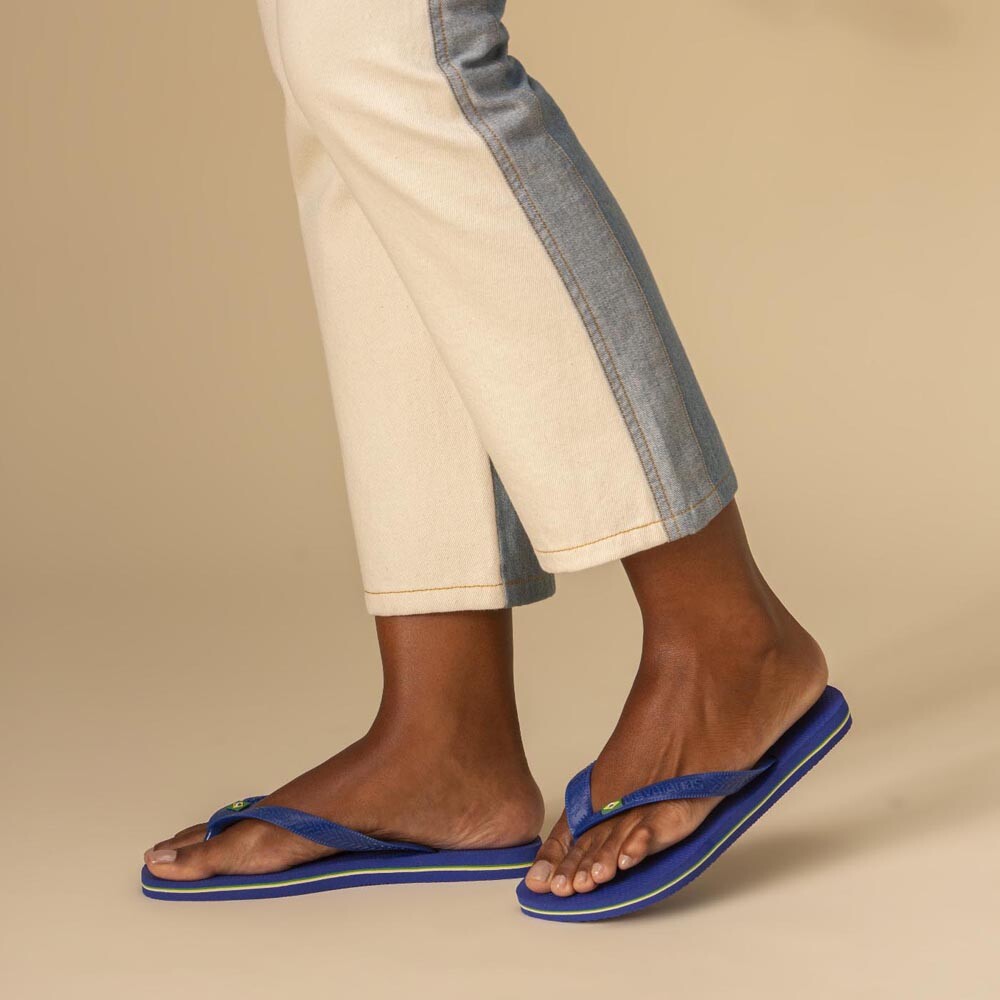 Sandalias Havaianas Brasil Unisex Azul Naval