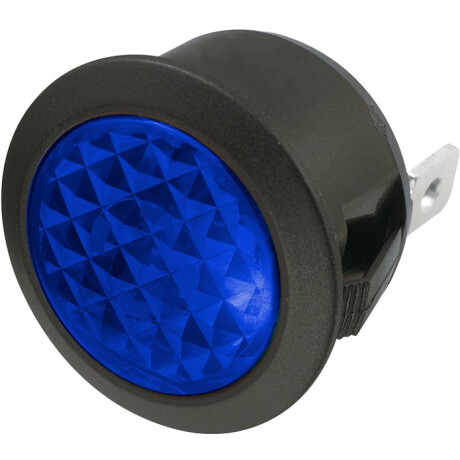LLAVE BOTON TABLERO - PILOTO REDONDO AZUL 20MM - LLAVE BOTON TABLERO - PILOTO REDONDO AZUL 20MM -