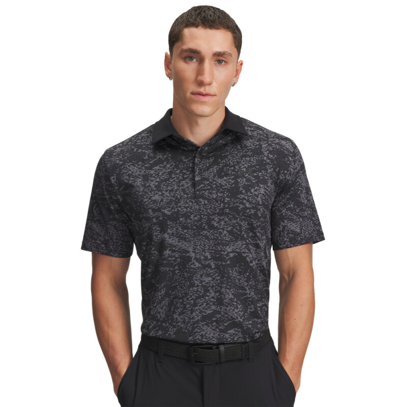UA Playoff 3.0 Printed Polo BLK-015