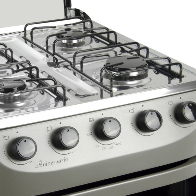 Tem cocina super gas 4 hornallas acero inoxidable aniversario - Z2732 Tem cocina super gas 4 hornallas acero inoxidable aniversario - Z2732