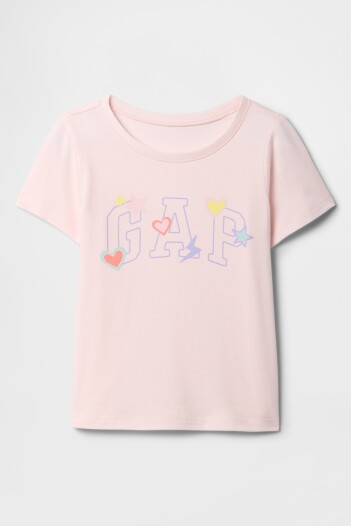 Remera Logo Gap Toddler Niña Cherry Blossom