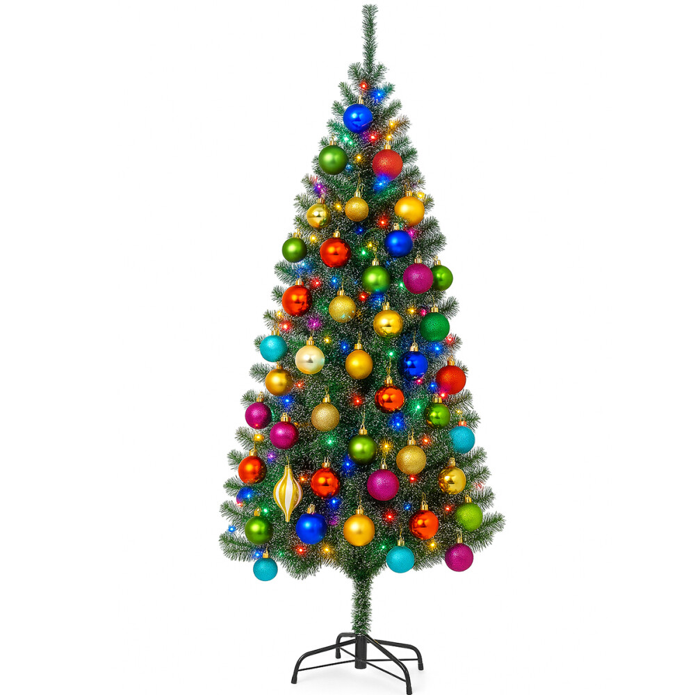 Arbol de navidad 1.80m 600 ramas Verde