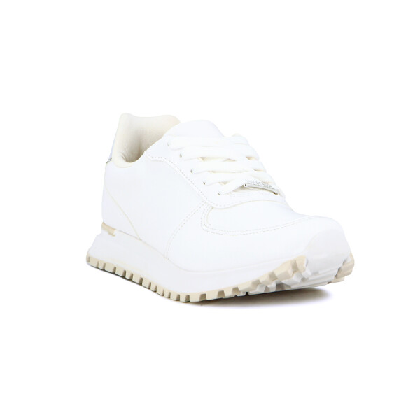 Vizzano Calzado Deportivo Dama Acordonado Blanco-plata