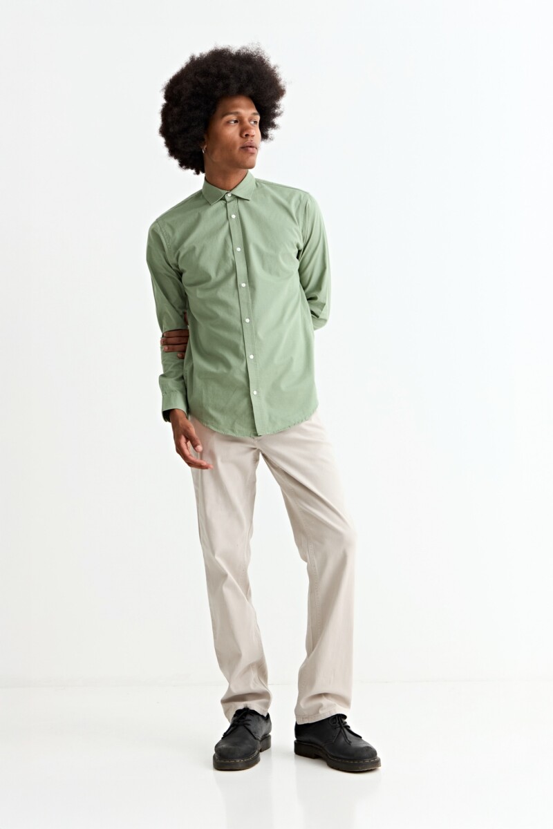 Pantalón recto CRUDO