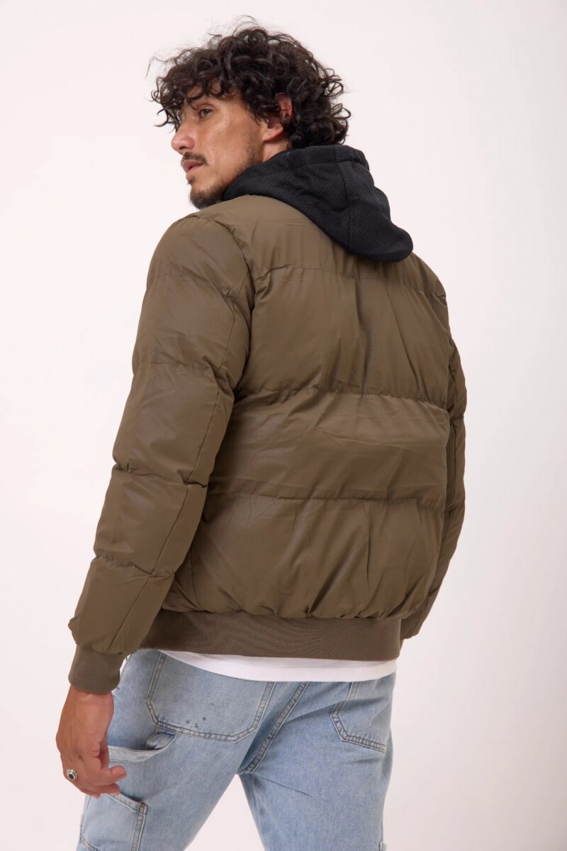 Campera Lisa Musgo