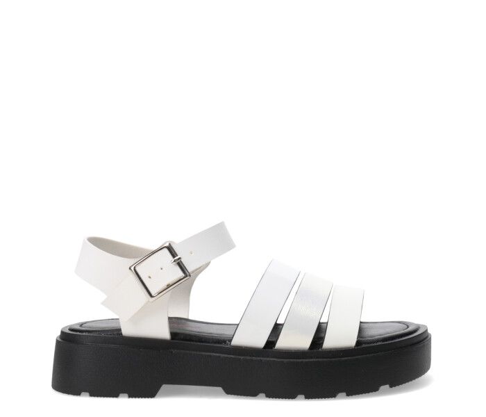 Santalia DOLEN con tira metalizada White