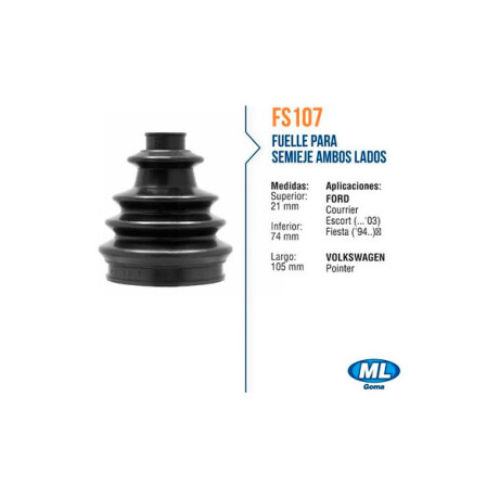 FUELLE CHEVROLET L-RUEDA ESCORT 93/ / GM CHEVROLET CORSA ML FUELLE CHEVROLET L-RUEDA ESCORT 93/ / GM CHEVROLET CORSA ML
