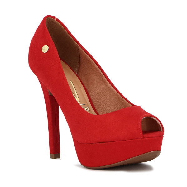 Vizzano Zapato Formal Taco Alto S/punta Rojo