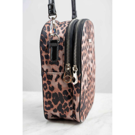 Porta Celular Animal Print Camel