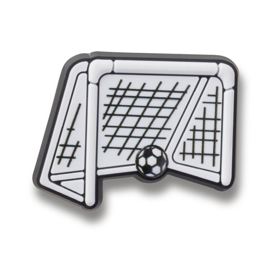 Jibbitz Soccer Net with Ball Multicolor