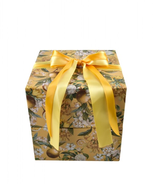 Caja Rigida 19,5x19,5 con lazo Diseño 1