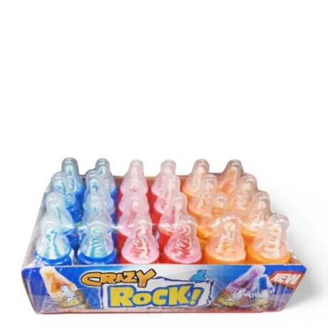 CHUPETIN MAMADERA CRAZY ROCK DISPLAY 24PCS CHUPETIN MAMADERA CRAZY ROCK DISPLAY 24PCS