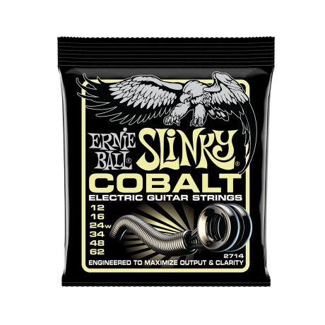 Encordado Eléctrica Ernie Ball Mammoth Slinky Cobalt 0.12-0.62 Encordado Eléctrica Ernie Ball Mammoth Slinky Cobalt 0.12-0.62