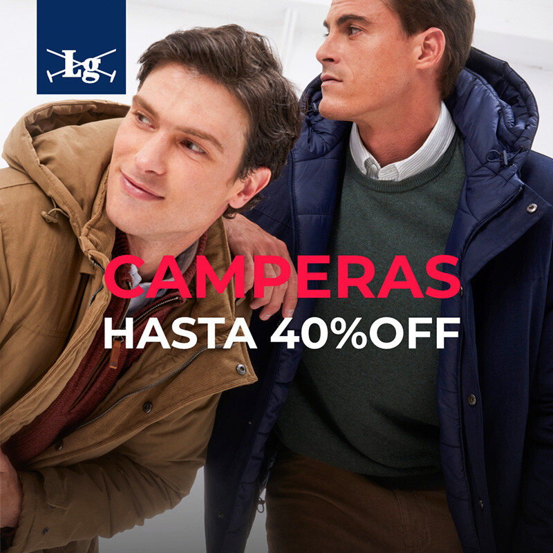 SALE - camperas hasta 40%off