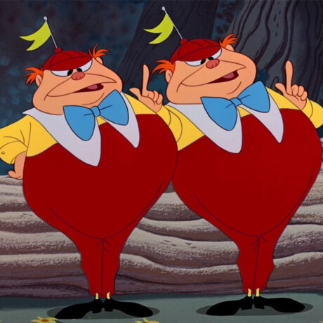 Tweedle Dee & Tweedle Dum pack de dos • Alice In Wonderland - 02 Tweedle Dee & Tweedle Dum pack de dos • Alice In Wonderland - 02