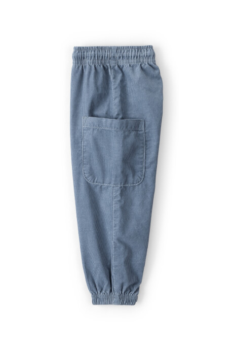 Pantalón de pana, azul Sin color