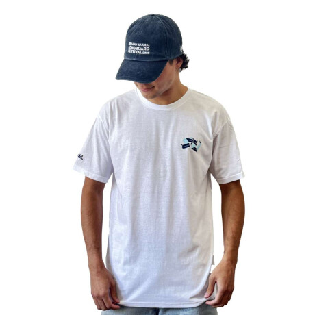 Remera Longboard Festival Oficial Blanco