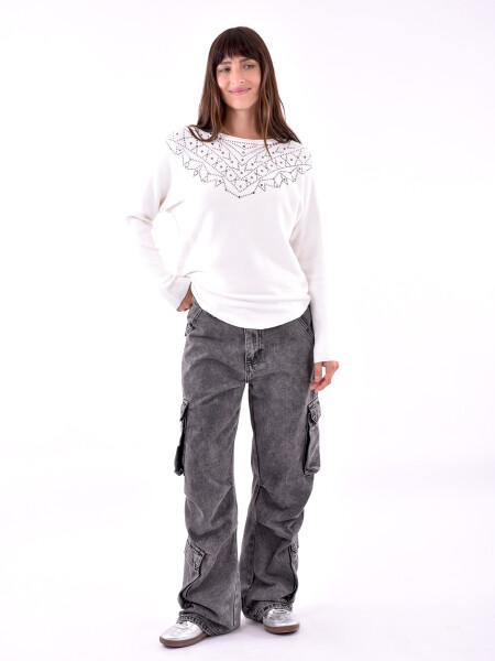 BUZO CAMILLE OFF WHITE