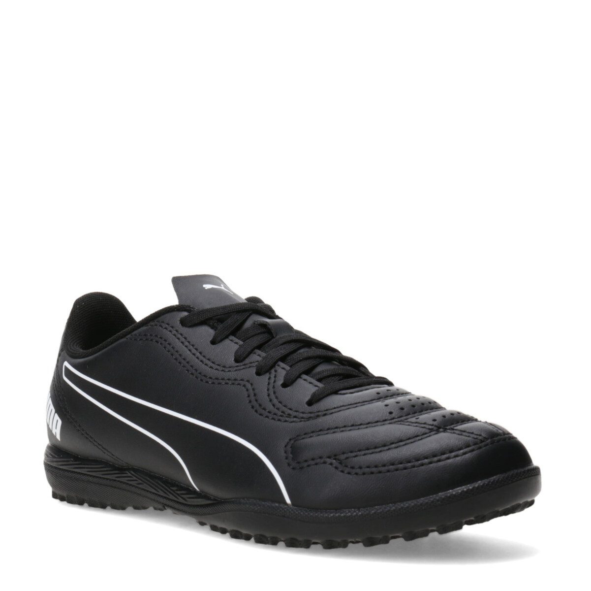 Championes de Niños Puma Futbol Classico Tt Jr - Negro - Blanco 