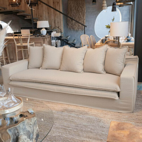 Sofá Tuna, beige, 2.38 m Sofá Tuna, beige, 2.38 m