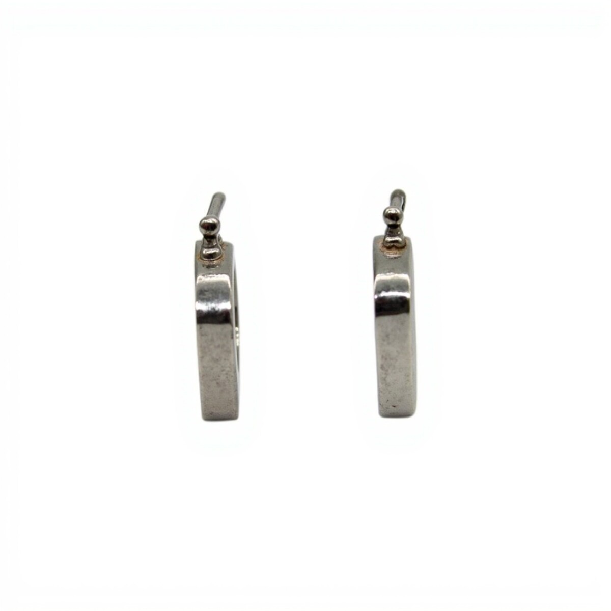 Caravanas Aro Rombo - Plata 925 - CA4314 - sinpiedra 