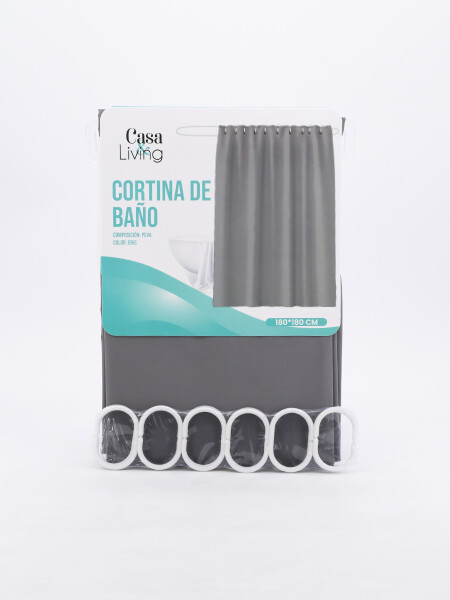 CORTINA PEVA GRIS (V)