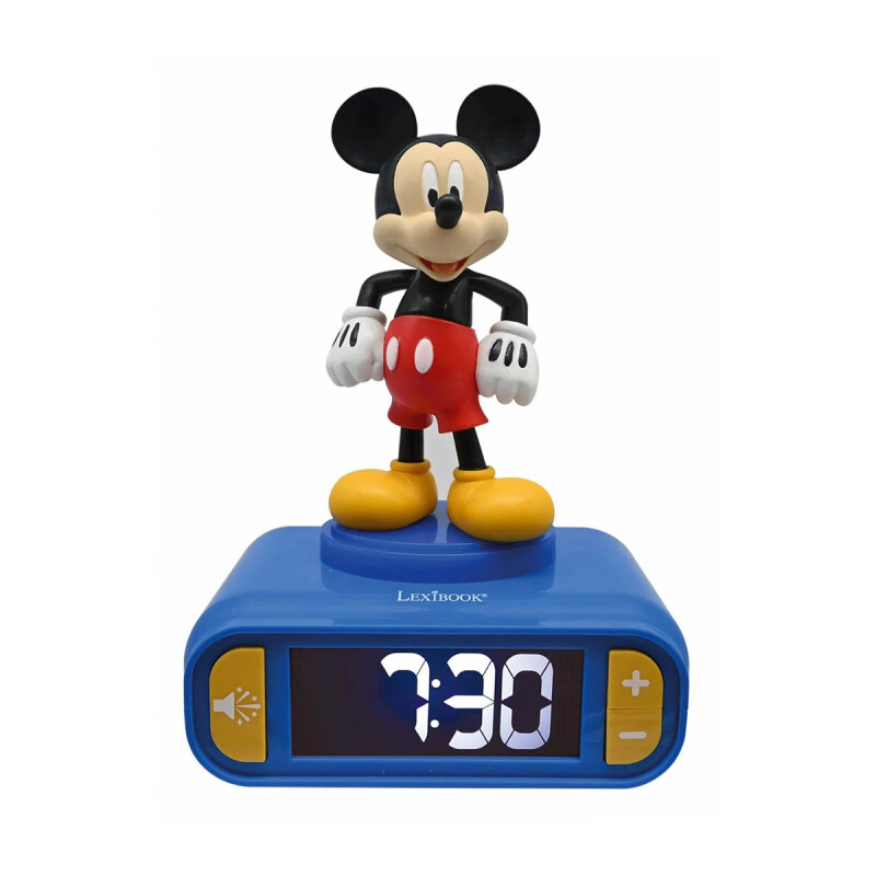 Reloj Despertador Digital 3D Lexibook - Mickey Reloj Despertador Digital 3D Lexibook - Mickey