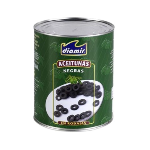 ACEITUNA NEGRA LAMINADA - 3,1 KG Aceituna Negra Laminada - 3,1 Kg