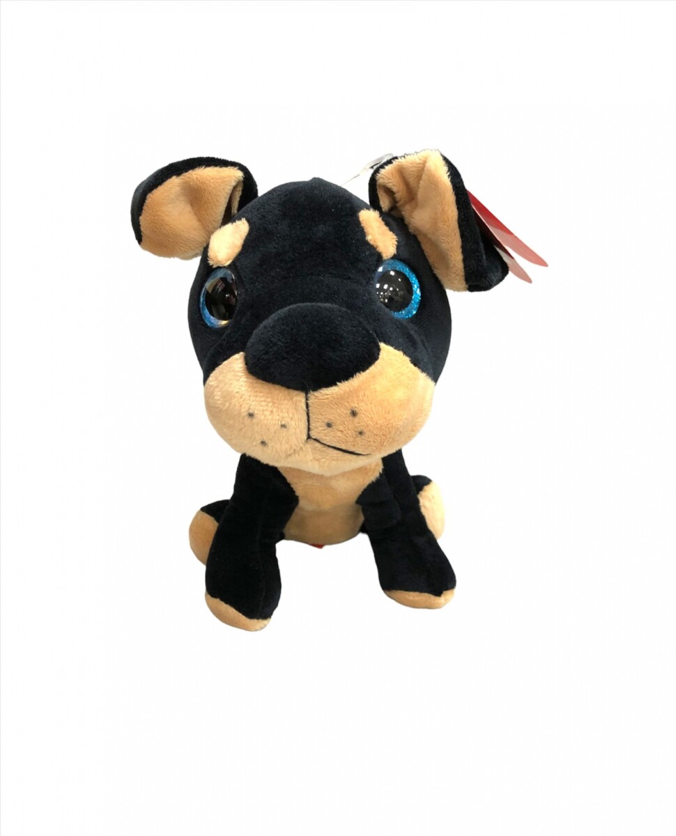 Peluche Perro Ojos Saltones Phi Phi - Negro 