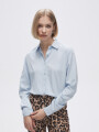 Camisa Luli Celeste Claro