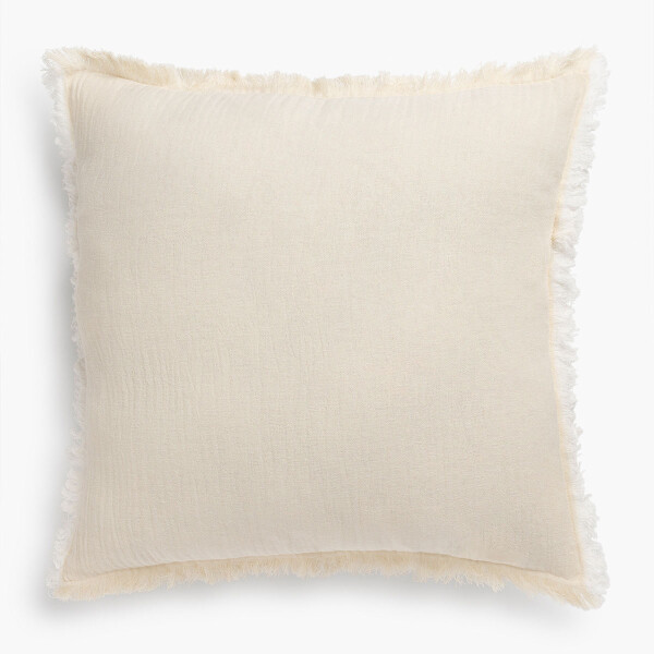 Funda de almohadón LAYER BEIGE - -