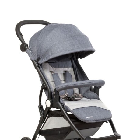 Coche Nik con capota de lluvia grey